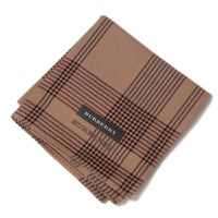 【新品】 ハンカチ　チェック  バーバリーロンドン 68935 BURBERRY LONDON ブラウン レディース