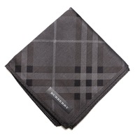【新品】 ハンカチ　チェック  バーバリーロンドン 68967 BURBERRY LONDON グレー レディース