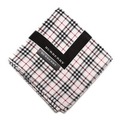 【新品】 ハンカチ　チェック  バーバリーロンドン 68999 BURBERRY LONDON ピンク レディース
