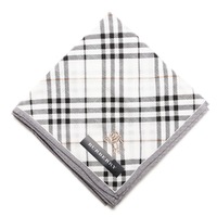 【新品】 ハンカチ　チェック  バーバリーロンドン 69092 BURBERRY LONDON ホワイト レディース