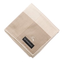 【新品】 ハンカチ　デザイン 大 バーバリーロンドン 69139 BURBERRY LONDON ベージュ レディース