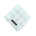 【新品】 ハンカチ（チェック）  バーバリーロンドン 52247 BURBERRY LONDON ブルー系 メンズ