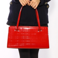 【新品】 ハンドバッグ 20759 バーバリーロンドン 赤 レディース