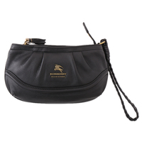 【新品】 バッグ 24×13.5×3.5cm バーバリーブルーレーベル 46812 BURBERRY BLUE LABEL ブラック系 レディース