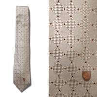 【新品】 ブラックレーベル・クレストブリッジ ネクタイ　ドット  67169 BLACK LABEL CRESTBRIDGE ベージュ メンズ