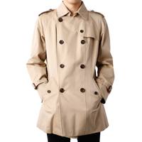 【新品】 ベルト付きトレンチコート 46 バーバリーロンドン 45502 BURBERRY LONDON ベージュ系 メンズ