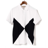 【新品】 ポロシャツS S バーバリーロンドン y-001321 BURBERRY LONDON ホワイト メンズ