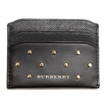 【新品】 リベティッドコンパクトカードケース バーバリー BURBERRY レディース ブラック y-001210