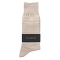 【新品】 靴下 25〜27 バーバリーロンドン 52170 BURBERRY LONDON ベージュ系 メンズ