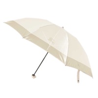 【新品】 折り畳み傘 ツートーン コンパクト 55サイズ 親骨55cm 折りたたみ時25cm バーバリー 71875 BURBERRY ベージュ レディース