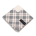 【新品】 薄手 ハンカチ チェック  バーバリー 70376 BURBERRY ベージュ レディース