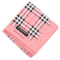 【新品】 薄手 ハンカチ チェック  バーバリー 72010 BURBERRY ピンク レディース