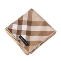 【新品】 薄手 ハンカチ 花柄  バーバリー 70446 BURBERRY ピンク レディース