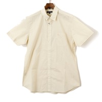 【新品】 半袖シャツ　タグ付き S バーバリーロンドン 63191 BURBERRY LONDON イエロー系 メンズ