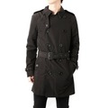 【新品】バーバリー ブリット BURBERRY ナイロントレンチコート ブラック y-001016