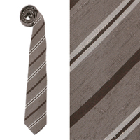 【新品】バーバリーロンドン ストライプネクタイ 44428 ブラウン系 メンズ プレゼント いろんなシーンに活躍