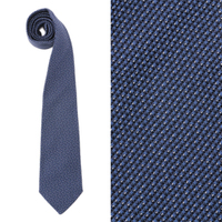 【新品】バーバリーロンドン 柄物ネクタイ 44429 ネイビー系 メンズ プレゼント いろんなシーンに活躍
