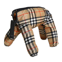 【新品】バーバリーロンドン　ペット用つなぎ　33772　ベージュ　大切なワンちゃんもオシャレになろう♪