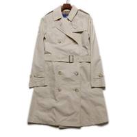 ウエストベルトスプリングトレンチコート 38 バーバリーブルーレーベル 66170 BURBERRY BLUE LABEL ベージュ レディース