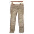 ウォッシュド加工テーパードデニムパンツ 24 バーバリーブルーレーベル 74050 BURBERRY BLUE LABEL グレー レディース