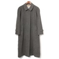 カシミヤ混ウールロングコート 11AB3 バーバリーズ 72471 Burberrys グレー メンズ