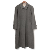 カシミヤ混ウールロングコート 11AB3 バーバリーズ 72471 Burberrys グレー メンズ