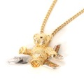 クマ　飛行機　フライトベアーネックレス  バーバリーロンドン 65960 BURBERRY LONDON ゴールド レディース
