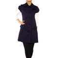 クラシックコートワンピース 22785 バーバリーブルーレーベル ネイビー レディース