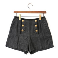 ショートパンツ 38 バーバリーブルーレーベル 47327 BURBERRY BLUE LABEL グレー系 レディース
