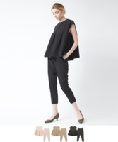 タックブラウスプルオーバー＆パンツセットアップ【メール便可／100】