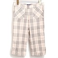 チェック　ハーフパンツ 38 バーバリーロンドン 76023 BURBERRY LONDON ベージュ レディース