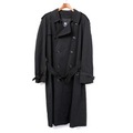 チェックライナー付ウエストベルト付トレンチコート 94-175-6 バーバリーロンドン 72512 BURBERRY LONDON ブラック メンズ