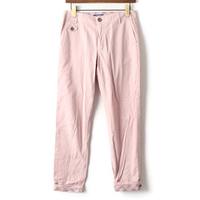 チノパン　裾裏チェック 36 バーバリーブルーレーベル 59138 BURBERRY BLUE LABEL ピンク系 レディース