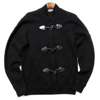 トグルボタンジップアップニットブルゾン 3 バーバリーブラックレーベル 66517 BURBERRY BLACK LABEL ブラック メンズ