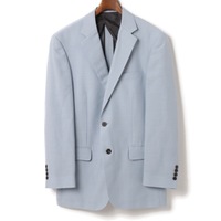 ノッチドラペルテーラードシングルジャケット AB5 バーバリーロンドン 74081 BURBERRY LONDON ブルー メンズ