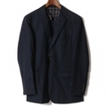 ノッチドラペルテーラードジャケット M バーバリーブラックレーベル br01001182 BURBERRY BLACK LABEL ネイビー メンズ