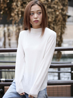 ハイゲージハイネックニット