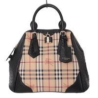 ハンドバッグ 40×32×15cm バーバリーロンドン 44927 BURBERRY LONDON ベージュ系 レディース