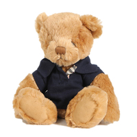 バーバリー テディベア 37608 ベージュ&ネイビー系 プレゼント