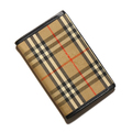 バーバリー 英国チェック手帳 ベージュ系 メンズ レディース 上品で使いやすい 28789