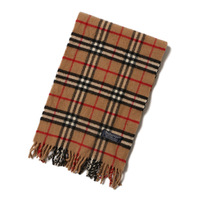 バーバリーズ チェックマフラー 42623 ベージュ系 定番バーバリーチェック柄