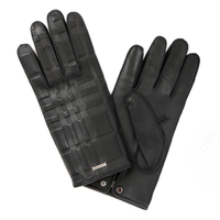 バーバリーロンドン 革手袋 42125 ブラック系 メンズ