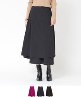 フレアラップスカート