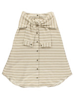 ボーダーロングスカート