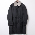 ラビットファー　ダウンジャケット L バーバリーブラックレーベル br01000826 BURBERRY BLACK LABEL ブラック メンズ