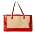 レザー切替キャンバスミニハンドバッグ  バーバリーブルーレーベル br01001082 BURBERRY BLUE LABEL ベージュ レディース
