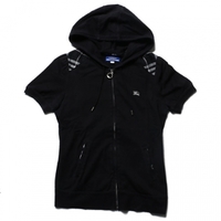 半袖パーカー 38 バーバリーブルーレーベル 56109 BURBERRY BLUE LABEL ブラック系 レディース