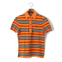 半袖ボーダーポロ 1 バーバリーブラックレーベル 49726 BURBERRY BLACK LABEL オレンジ系 メンズ