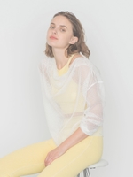 【emmi yoga】メッシュドレーププル/KKI