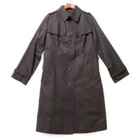 ライナー付ベルト装飾トレンチコート 46 バーバリーロンドン 65163 BURBERRY LONDON ブラック レディース